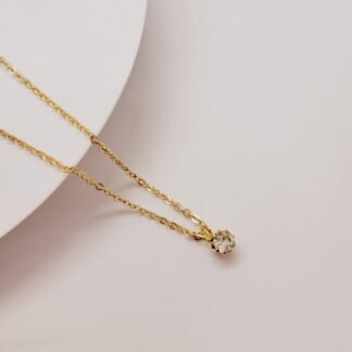 DIJE LUZ BAÑO DE ORO 18K