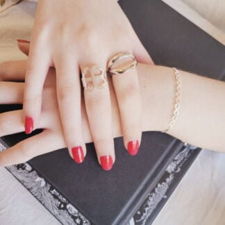 ANILLO DE PLATA 925 AJUSTABLE