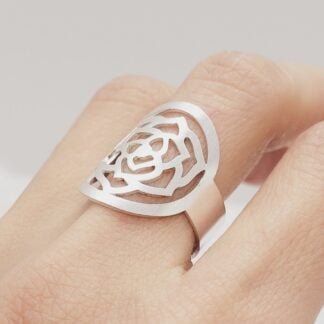 ANILLO FLOR DE LOTO AJUSTABLE