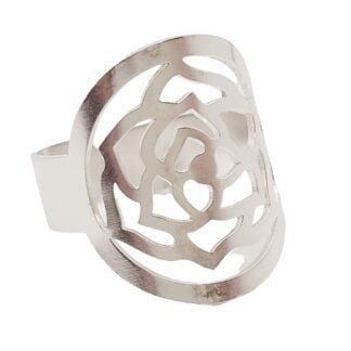 ANILLO FLOR DE LOTO AJUSTABLE