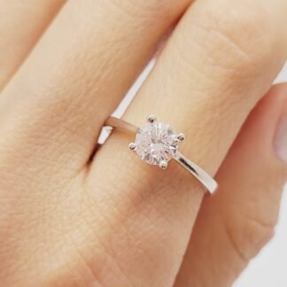 ANILLO PLATA 925 SOLITARIO J01S265