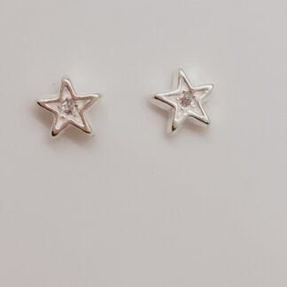 CARAVANA ESTRELLA MINIATURA PLATA 925