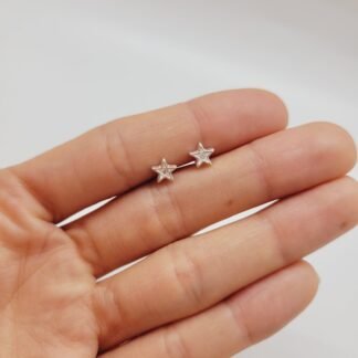 CARAVANA ESTRELLA MINIATURA PLATA 925