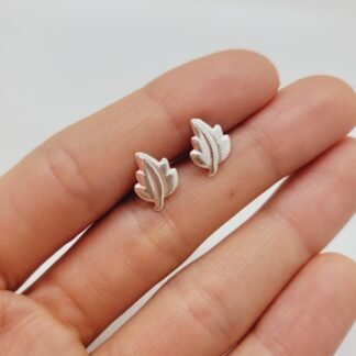 CARAVANA HOJA PLATA 925 J03S084