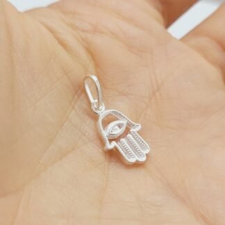 DIJE MANO DE FATIMA PLATA 925