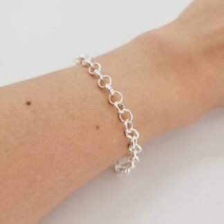 PULSERA PLATA 925 18CM