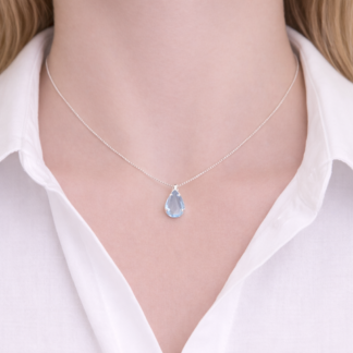 CADENA + DIJE PLATA 925 40cm J02S067