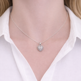 CADENA + DIJE PLATA 925 40cm J02S054