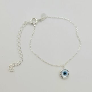 PULSERA  OJO TURCO INFANTIL 14CM.
