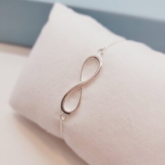 PULSERA INFINITO LISO  16cm.