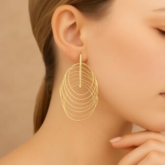 CARAVANA MIL AROS BAÑO EN ORO 18K J03G039