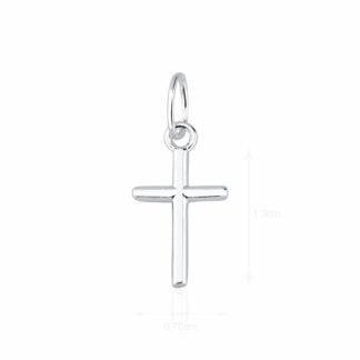 DIJE  CRUZ LISA GRANDE