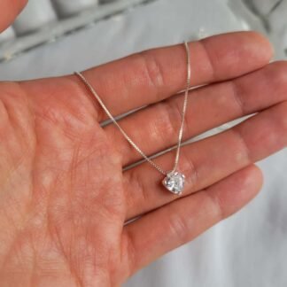 TOBILLERA PUNTO DE LUZ CORAZON  J07S015