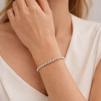 PULSERA PLATA 925 18CM J05S012