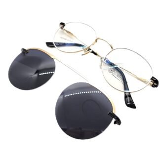 Armazón CELESTE en CP Y METAL CLIP ON SOLAR LCE0182