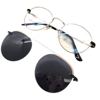 Armazón CELESTE en CP Y METAL CLIP ON SOLAR LCE0188