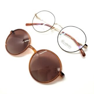 Armazón CELESTE en CP Y METAL CLIP ON SOLAR LCE0183