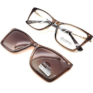 Armazón CELESTE en CP CLIP ON SOL. +DRIVE LCE0201