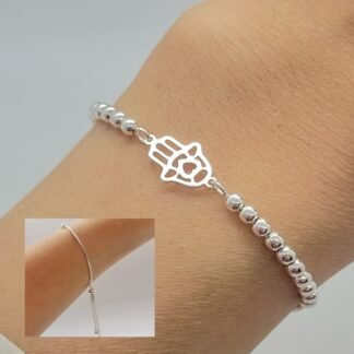 PULSERA PLATA 925 AJUSTABLE J05S074
