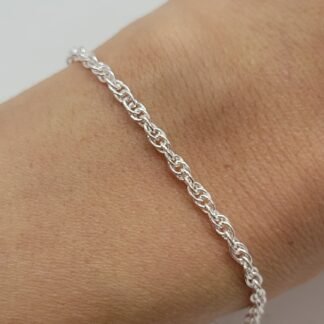 PULSERA PLATA 925 18CM J05S075