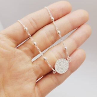 PULSERA PLATA 925 18CM J05S076