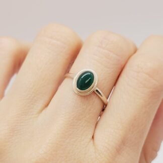 ANILLO PLATA 925 CON PIEDRA J01S293