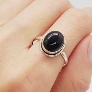 ANILLO PLATA 925 CON PIEDRA J02S235