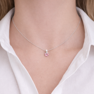 CADENA + DIJE PLATA 925 45cm J02S095