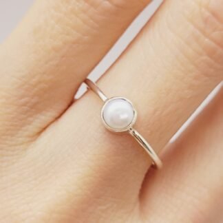 ANILLO PLATA 925 C/ PERLA J01S289