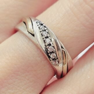 ANILLO PLAYA Y ORO C/CIRCONA J01SG286