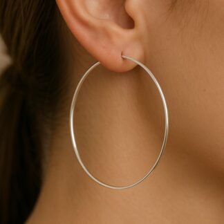 CARAVANAS AROS PLATA 925  J03S061