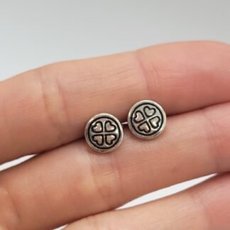 CARAVANAS TREBOL MINI PLATA 925 J03S234