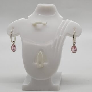 CARAVANAS PLATA 925 J03S245-Rosa