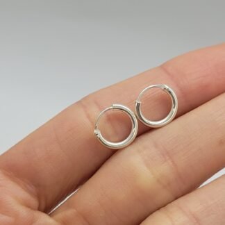 CARAVANAS ARO SIMPLE PLATA 925 J03S246