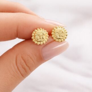 CARAVANAS BAÑO DE ORO 18 K J03G001