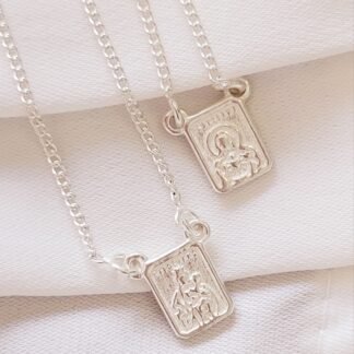 Cadena Continua 2 dijes 60 cm