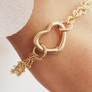 Pulsera Corazón 17cm