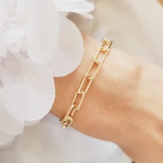 Pulsera Minimalista de Eslabones 17cm