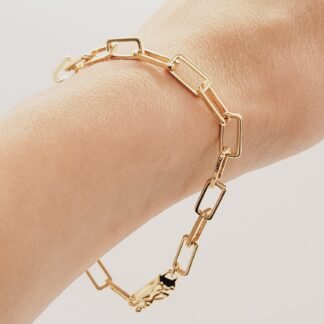 Pulsera Minimalista de Eslabones 17cm