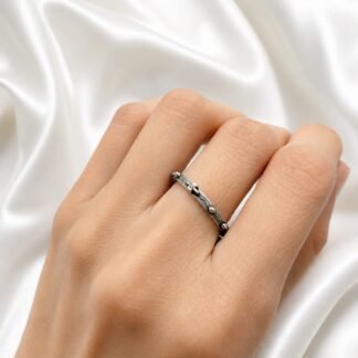 Anillo Rosario Italiano en Zamac